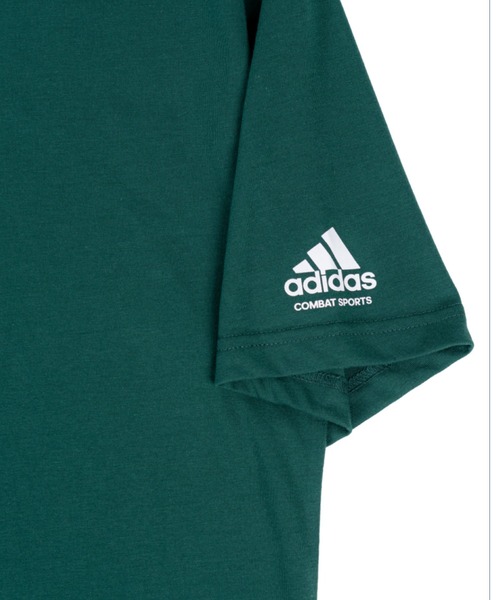 adidas(アディダス)の「adidas combat sports / ワンポイントロゴ入りビッグTシャツ(Tシャツ/カットソー・レディース・アイボリー/ダークグリーン/ホワイト/ブラック・MEDIUM/LARGE)」の15枚目の写真