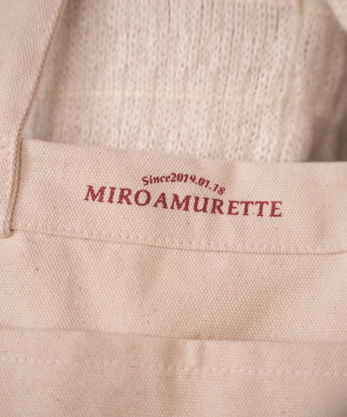MIRO AMURETTE（ミロアミュレット）の「Miro tote No.9（トートバッグ・レディース・ベージュ・FREE）」の10枚目の写真