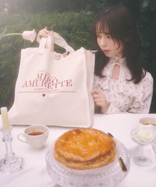 MIRO AMURETTE（ミロアミュレット）の「Miro tote No.9（トートバッグ・レディース・ベージュ・FREE）」の8枚目の写真