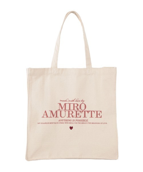 MIRO AMURETTE（ミロアミュレット）の「Miro tote No.9（トートバッグ・レディース・ベージュ・FREE）」の11枚目の写真