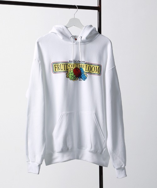 FRUIT OF THE LOOM（フルーツオブザルーム）の「プリントフーディC / 長袖 / パーカー / スウェット / プリント / カジュアル / ユニセックス（パーカー・メンズ・H/D/E/F/T/U/G/I/A/J/O/Q/X/K/L/M/N/B/V/W/P/R/C/S・M/L/XL）」の19枚目の写真