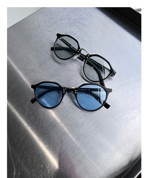 feepur（フェピュール）の「【UVカット】カラーレンズサングラス（サングラス・レディース・ブラック・FREE）」の2枚目の写真