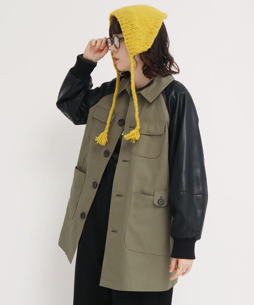 I am I in fact...（アイアムアイインファクト）の「BRUSHED WOOL　HOOD WARMER（ニットキャップ/ビーニー・レディース・ホワイト/レッド/イエロー/ブルー/グリーン・FREE）」の21枚目の写真