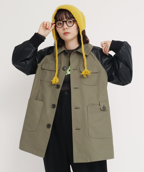 I am I in fact...（アイアムアイインファクト）の「BRUSHED WOOL　HOOD WARMER（ニットキャップ/ビーニー・レディース・ホワイト/レッド/イエロー/ブルー/グリーン・FREE）」の22枚目の写真