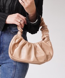 ハンドルギャザーバッグ S0735【IAMUSE】