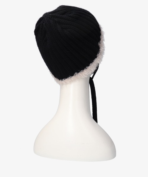 kaorinomori（カオリノモリ）の「kaorinomori リースニット（ニットキャップ/ビーニー・レディース・ホワイト/ブラック・FREE）」の15枚目の写真