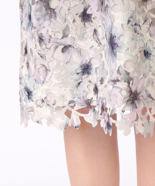 LAISSE PASSE（レッセパッセ）の「ケミカルレースプリントタイト