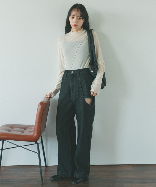 トップス ststroro817 メロウラインシアートップス（カットソー） | GALLEST