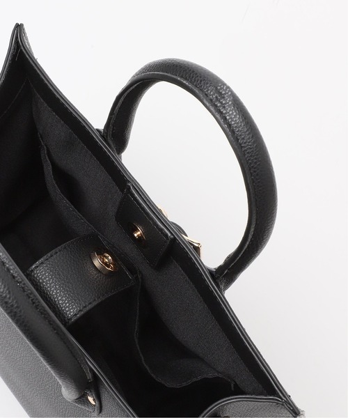 B.C STOCK（ベーセーストック）の「スクエア2way BAG（ショルダーバッグ・レディース・アイボリー/ブラック・FREE）」の5枚目の写真