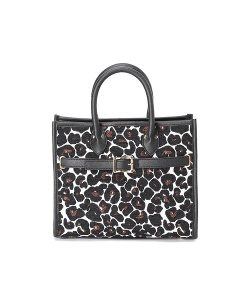 B.C STOCK（ベーセーストック）の「スクエア2way BAG（ショルダーバッグ・レディース・アイボリー/ブラック・FREE）」の9枚目の写真