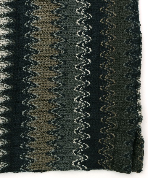 チチカカ（チチカカ）の「【ユニセックス】ラッセルジャカードバハシャツ（パーカー・メンズ・ネイビー/ブラック・MEDIUM/LARGE）」の15枚目の写真