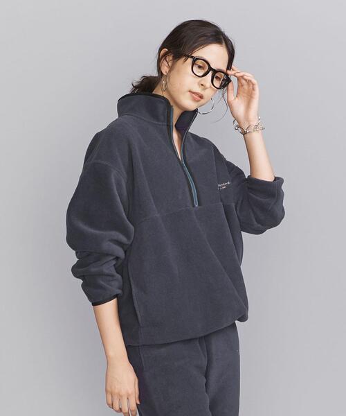 BEAUTY&YOUTH UNITED ARROWS（ビューティーアンドユースユナイテッドアローズ）の「【WEB限定】WELLNESS フリース ハーフジップ（その他トップス・メンズ・ブラック/ベージュ/ネイビー/オレンジ・S/M/L）」の3枚目の写真
