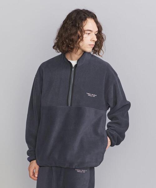 BEAUTY&YOUTH UNITED ARROWS（ビューティーアンドユースユナイテッドアローズ）の「【WEB限定】WELLNESS フリース ハーフジップ（その他トップス・メンズ・ブラック/ベージュ/ネイビー/オレンジ・S/M/L）」の17枚目の写真