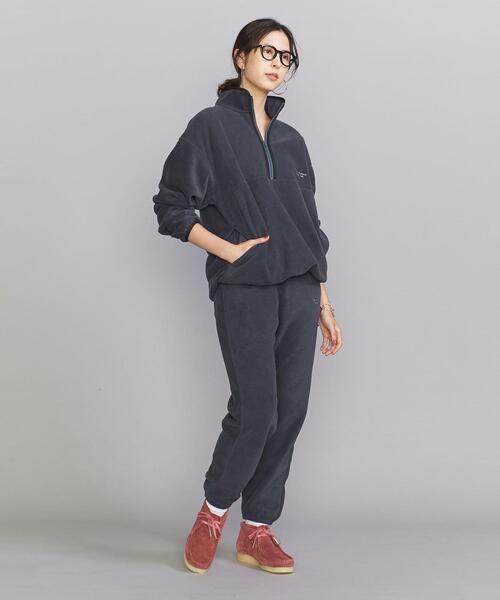 BEAUTY&YOUTH UNITED ARROWS（ビューティーアンドユースユナイテッドアローズ）の「【WEB限定】WELLNESS フリース ハーフジップ（その他トップス・メンズ・ブラック/ベージュ/ネイビー/オレンジ・S/M/L）」の13枚目の写真