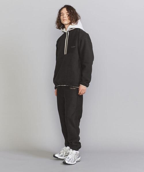 BEAUTY&YOUTH UNITED ARROWS（ビューティーアンドユースユナイテッドアローズ）の「【WEB限定】WELLNESS フリース ハーフジップ（その他トップス・メンズ・ブラック/ベージュ/ネイビー/オレンジ・S/M/L）」の19枚目の写真