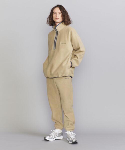 BEAUTY&YOUTH UNITED ARROWS（ビューティーアンドユースユナイテッドアローズ）の「【WEB限定】WELLNESS フリース ハーフジップ（その他トップス・メンズ・ブラック/ベージュ/ネイビー/オレンジ・S/M/L）」の20枚目の写真