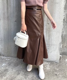 one after another NICE CLAUP | ベルト付きマーメイドスカート(スカート)