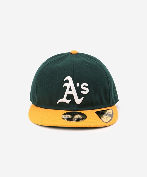 NEW ERA(ニューエラ)の「NEW ERA | 〈別注〉アスレチックス RETRO CROWN 59FIFTY(キャップ・レディース・グリーン・1/2/4/6/3/5)」の5枚目の写真