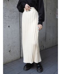 EVRIS | ロングタイトニットスカート【セットアップ着用可能】(スカート)