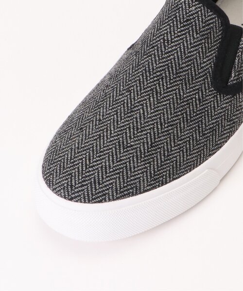 ikka(イッカ)の「ツィード調スリッポン(スリッポン・メンズ・ブラック/グレー・M/L)」の18枚目の写真