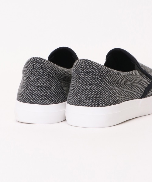 ikka(イッカ)の「ツィード調スリッポン(スリッポン・メンズ・ブラック/グレー・M/L)」の6枚目の写真