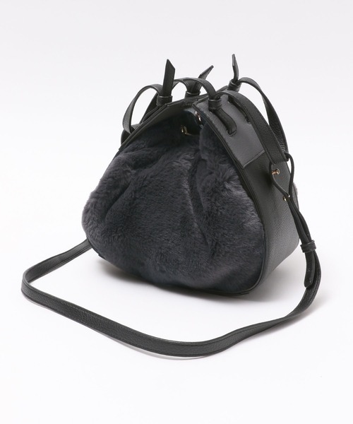 BAYFLOW（ベイフロー）の「3WAYファーショルダー（ショルダーバッグ・レディース・ブラック/ベージュ/カーキ・FREE）」の19枚目の写真