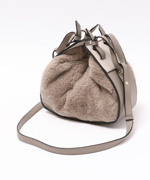 BAYFLOW（ベイフロー）の「3WAYファーショルダー（ショルダーバッグ・レディース・ブラック/ベージュ/カーキ・FREE）」の20枚目の写真