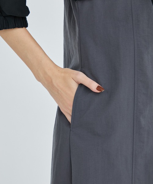 CITY TOKYO(シティトウキョウ)の「ボレロレイヤードシャツワンピース(ワンピース・レディース・ベージュ/カーキ/ダークグレー・1/2)」の22枚目の写真