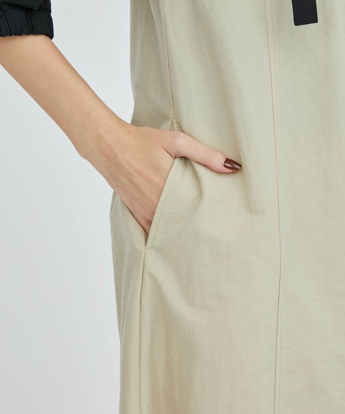 CITY TOKYO(シティトウキョウ)の「ボレロレイヤードシャツワンピース(ワンピース・レディース・ベージュ/カーキ/ダークグレー・1/2)」の17枚目の写真