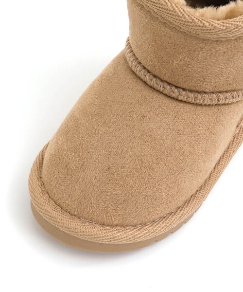 apres les cours（アプレレクール）の「ボアブーツ（ブーツ・キッズ・ピンク/ベージュ/ブラウン・13/18/21/16/17/19/14/15 /20）」の12枚目の写真