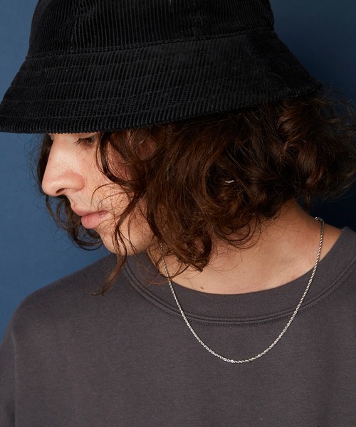 unrelaxing（アンリラクシング）の「CHAIN NECKLACE ロープチェーンネックレス（ネックレス・メンズ・シルバー・FREE）」の5枚目の写真