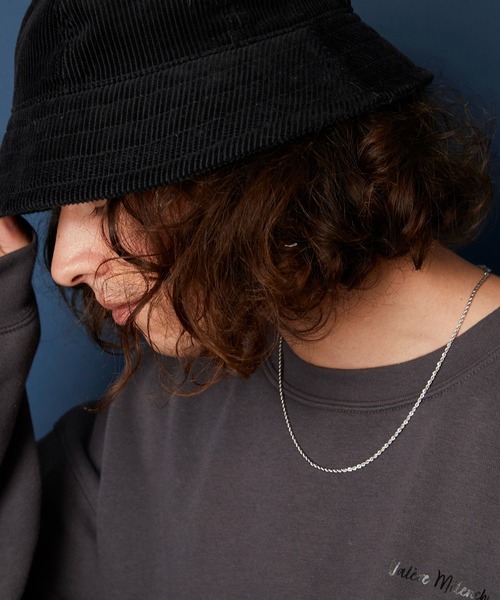 unrelaxing（アンリラクシング）の「CHAIN NECKLACE ロープチェーンネックレス（ネックレス・メンズ・シルバー・FREE）」の8枚目の写真