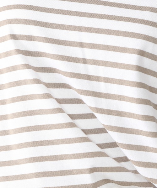 BARNYARDSTORM（バンヤードストーム）の「BARNYARDSTORM / 【WEB限定サイズL】プレーンロンT（Tシャツ/カットソー・レディース・ホワイト/ホワイト系その他5/ブラック×ホワイト・0/1/2）」の17枚目の写真