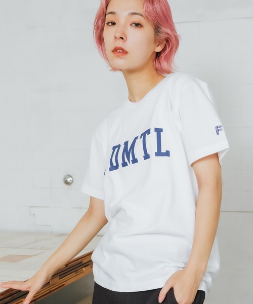FDMTL(ファンダメンタル)の「FDMTL/ファンダメンタル LOGO TEE Tシャツ(Tシャツ/カットソー・メンズ・ホワイト/ブラック・2/4/3)」の2枚目の写真
