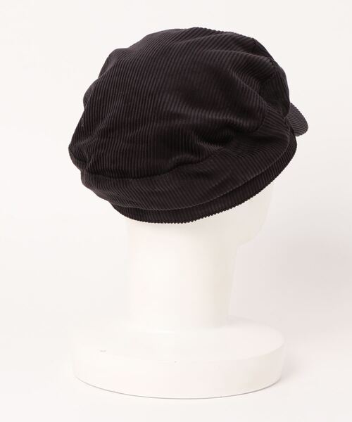 coca（coca）（コカ）の「綿コーデュロイ・キャスケット（キャスケット・レディース・ブラック・ONE SIZE）」の9枚目の写真