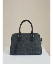 HALUHIROINE | ツイードミニボストンバッグ(ボストンバッグ)