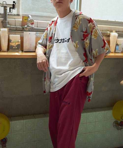 w closet（ダブルクローゼット）の「サウナガールスウェットパンツ（スウェットパンツ・レディース・グレー/バーガンディー/アイボリー・M/L）」の22枚目の写真