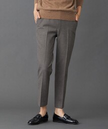 【洗える】チェルビックチェック テーパード パンツ