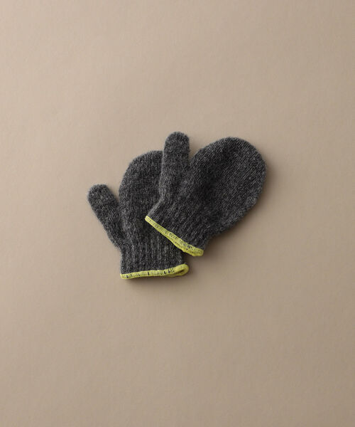 こども ビームス（コドモビームス）の「TEMBEA / ミトン GUNTE（2～6才）（手袋・キッズ・ベージュ/チャコールグレー/ライトブラウン/ライトグレー/グレー/ネイビー/オリーブ・S(3-6y)/XS(2-3y)）」の4枚目の写真