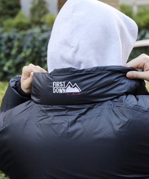 FIRST DOWN（ファーストダウン）の「First Down/ファーストダウン BUBBLE DOWN JKT MICROFT ダウンジャケット（ダウンジャケット/コート・メンズ・ホワイト/ブルー/グリーン/イエロー/ブラック・L/M/XL）」の19枚目の写真