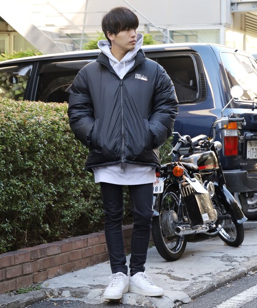 FIRST DOWN（ファーストダウン）の「First Down/ファーストダウン BUBBLE DOWN JKT MICROFT ダウンジャケット（ダウンジャケット/コート・メンズ・ホワイト/ブルー/グリーン/イエロー/ブラック・L/M/XL）」の13枚目の写真