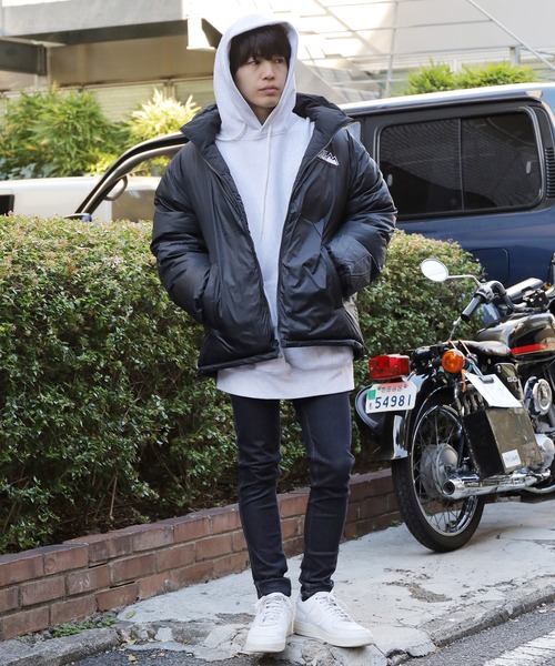 FIRST DOWN（ファーストダウン）の「First Down/ファーストダウン BUBBLE DOWN JKT MICROFT ダウンジャケット（ダウンジャケット/コート・メンズ・ホワイト/ブルー/グリーン/イエロー/ブラック・L/M/XL）」の12枚目の写真