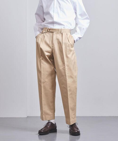 District(ディストリクト)の「<District> 2インプリーツ チノ(その他パンツ・メンズ・ベージュ・L/XL/S/XS/M)」の5枚目の写真