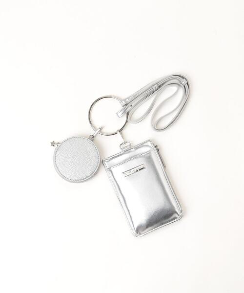 To b. by agnes b.（トゥービーバイアニエスベー）の「WT65 POCHETTE リングマルチポシェット（ショルダーバッグ・レディース・シルバー系その他・FREE）」の17枚目の写真