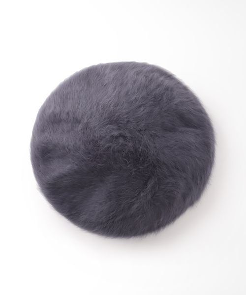 B.C STOCK（ベーセーストック）の「シャギーベレー（ハンチング/ベレー帽・レディース・ブラック/チャコールグレー/グレー・FREE）」の5枚目の写真