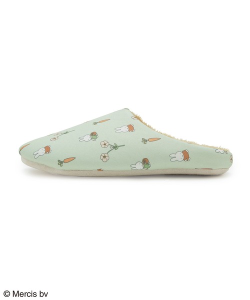 Miffy( ミッフィー)の「miffy(ミッフィー )×ROPE' PICNIC/ルームシューズ(ルームシューズ/スリッパ・レディース・ライトグリーン/ピンク系その他2・FREE)」の3枚目の写真