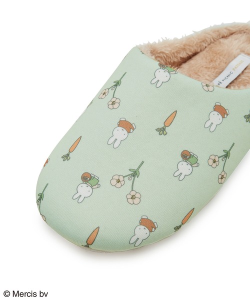 Miffy( ミッフィー)の「miffy(ミッフィー )×ROPE' PICNIC/ルームシューズ(ルームシューズ/スリッパ・レディース・ライトグリーン/ピンク系その他2・FREE)」の13枚目の写真