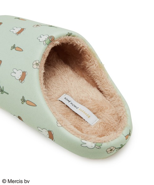 Miffy( ミッフィー)の「miffy(ミッフィー )×ROPE' PICNIC/ルームシューズ(ルームシューズ/スリッパ・レディース・ライトグリーン/ピンク系その他2・FREE)」の14枚目の写真