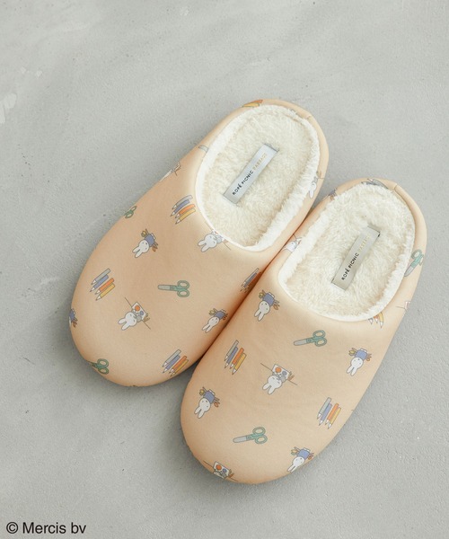 Miffy( ミッフィー)の「miffy(ミッフィー )×ROPE' PICNIC/ルームシューズ(ルームシューズ/スリッパ・レディース・ライトグリーン/ピンク系その他2・FREE)」の7枚目の写真
