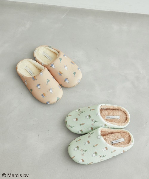 Miffy( ミッフィー)の「miffy(ミッフィー )×ROPE' PICNIC/ルームシューズ(ルームシューズ/スリッパ・レディース・ライトグリーン/ピンク系その他2・FREE)」の12枚目の写真